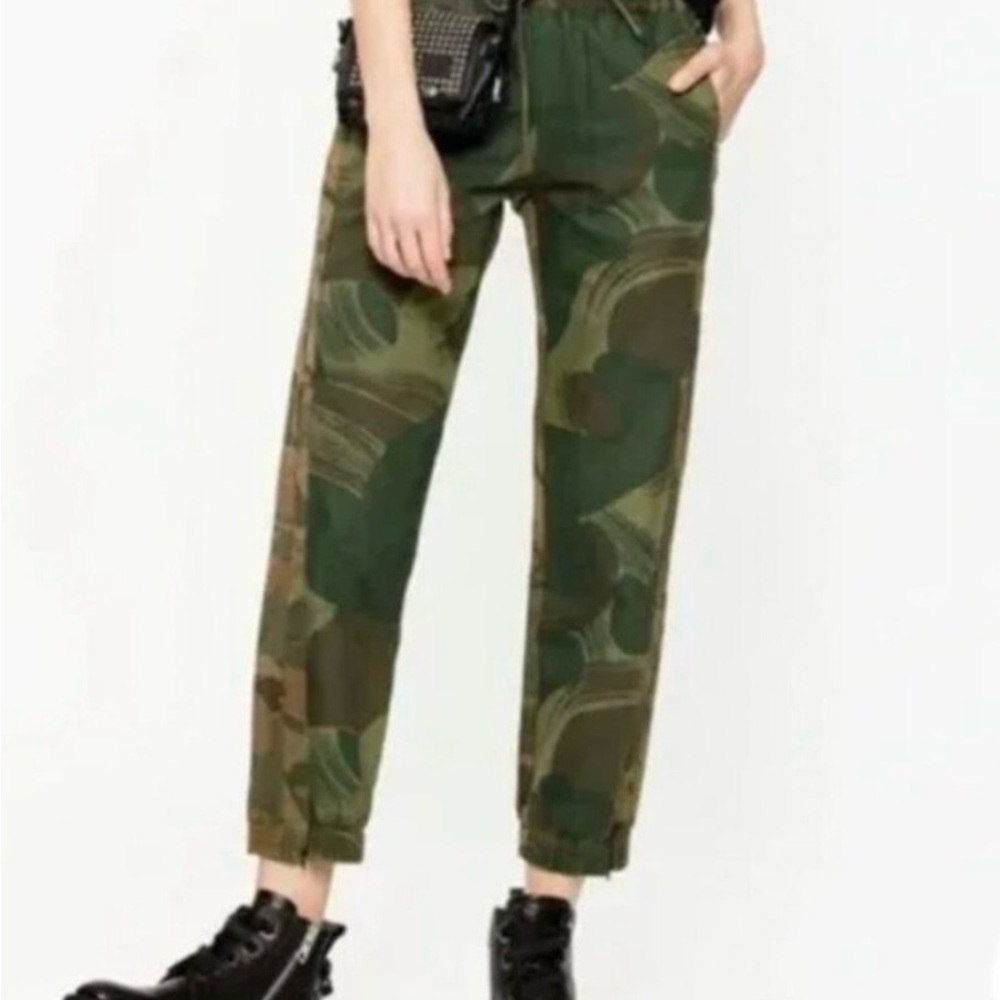Zadig&Voltaire Camouflage Jogger Pants Size 12